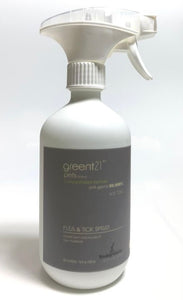 Flea & Tick Spray 寵物防蚤防蚊止癢噴霧（強化毛毛護理配方） - 淡香味 500ml | Greent 21