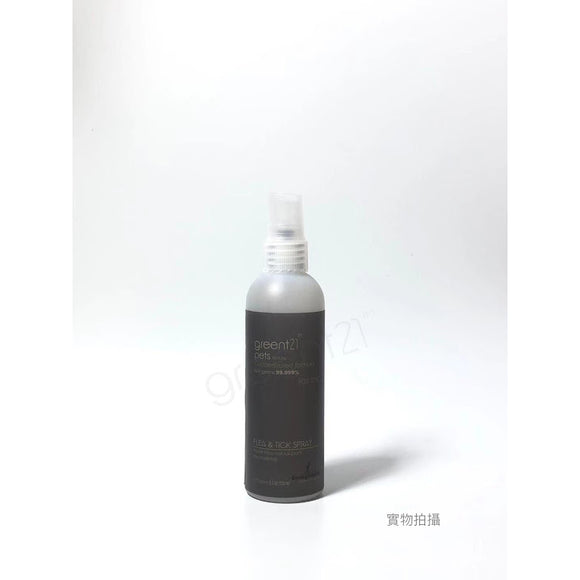 Flea & Tick Spray 寵物防蚤防蚊止癢噴霧（強化毛毛護理配方） - 淡香味 100ml | Greent 21