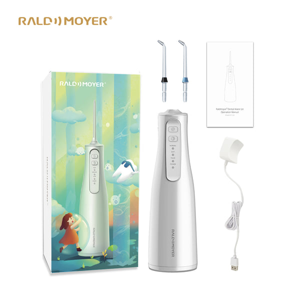 RaldMoyer｜AT120 無線型水牙線機沖牙機沖牙器｜防水防滑｜箍牙人士推薦使用