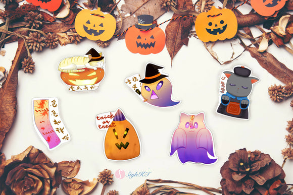 Halloween Stickers2