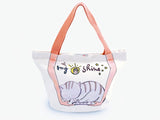 刺繡熟睡灰貓帆布托特包My Sunshine Embroidery Grey Cat Small Canvas Bag