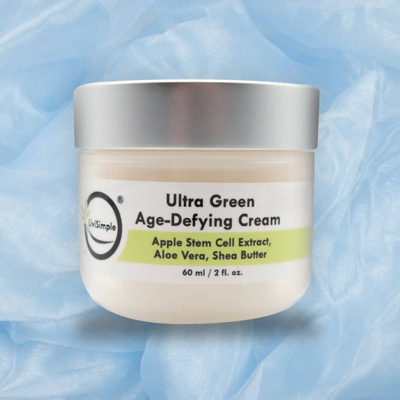 LiviSimple︳極緻逆齡修護日霜 Ultra Green Age-Defying Cream︳高達 70% 有機成分︳加拿大製造