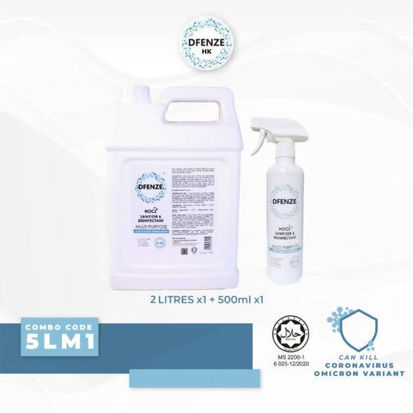 COMBO 2 LITRES + 500ML HOCL