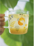 MEWJI｜原創小咪蜂插畫玻璃杯